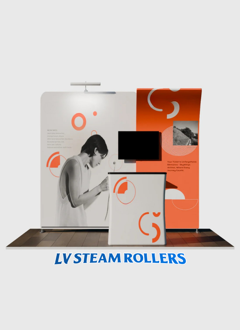 Portable Exhibit Display 10ft - Model 14