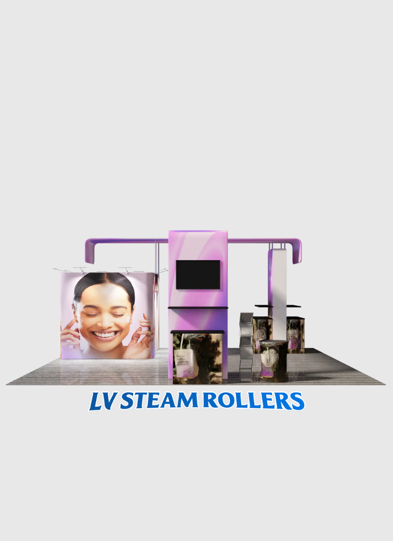 Modular Booth Kits 20ft x 20ft - Model 12