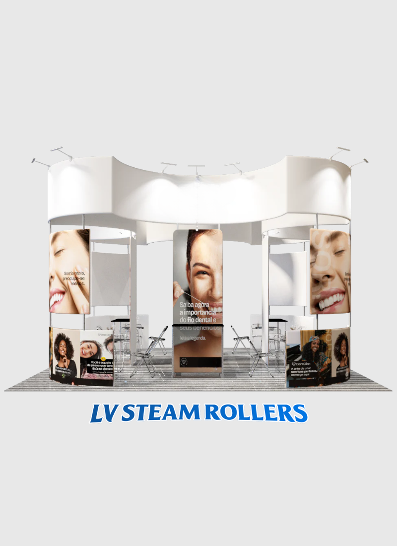 Modular Booth Kits 20ft x 20ft - Model 14