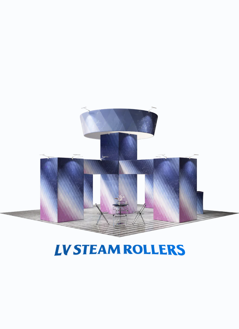 Modular Booth Kits 20ft x 20ft - Model 9