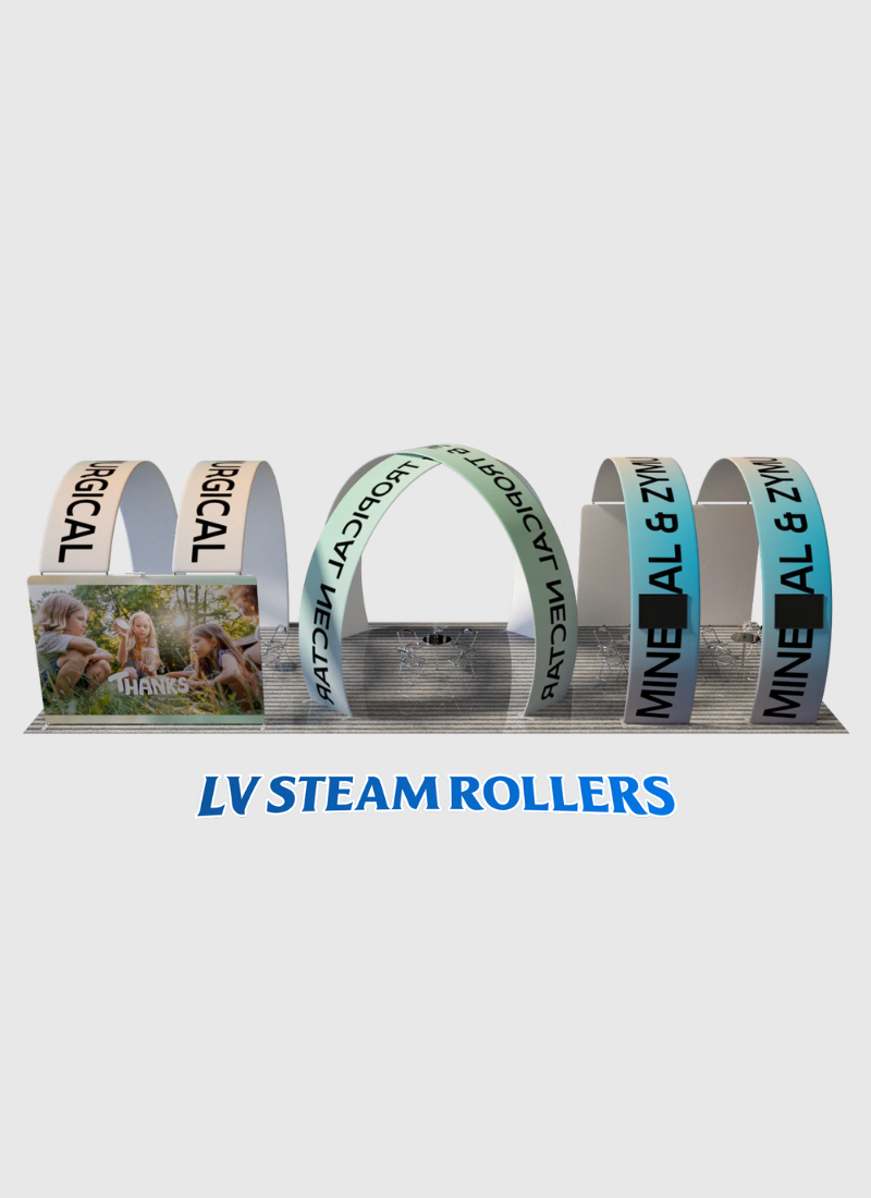 Modular Booth Kits 40ft x 20ft - Model 1