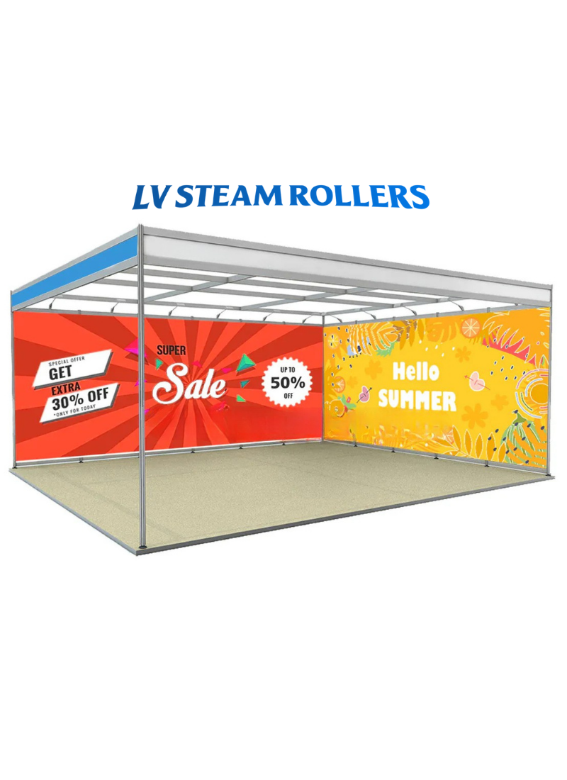 Shell scheme Exhibition Graphics ( Full Coverage Seamless)