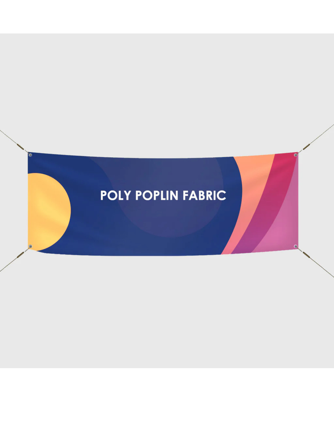 Poly Poplin Fabric Backdrop Printing