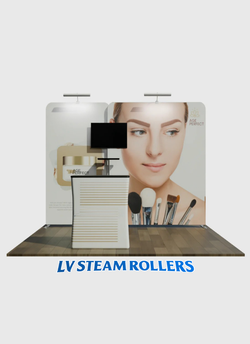 Portable Exhibit Display 10ft - Model 1