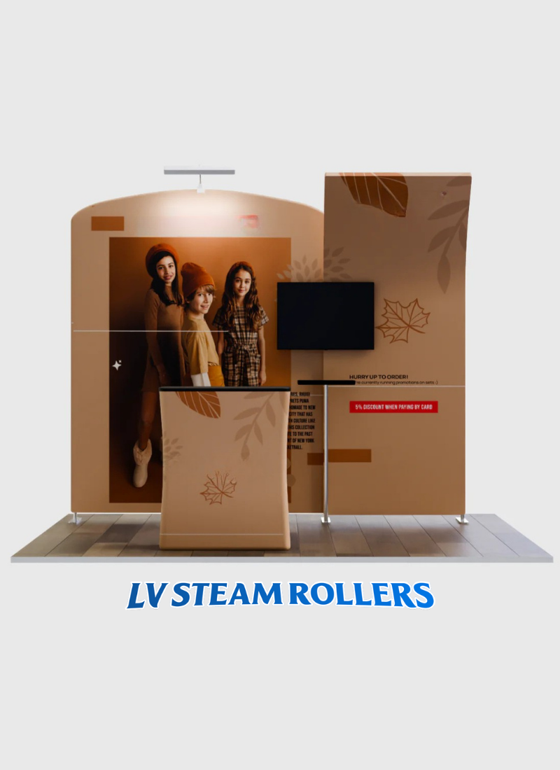 Portable Exhibit Display 10ft - Model 8