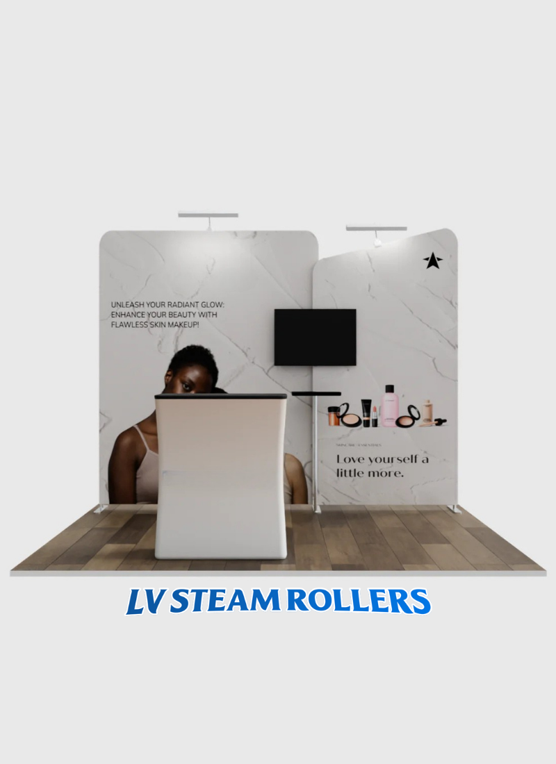 Portable Exhibit Display 10ft - Model 3