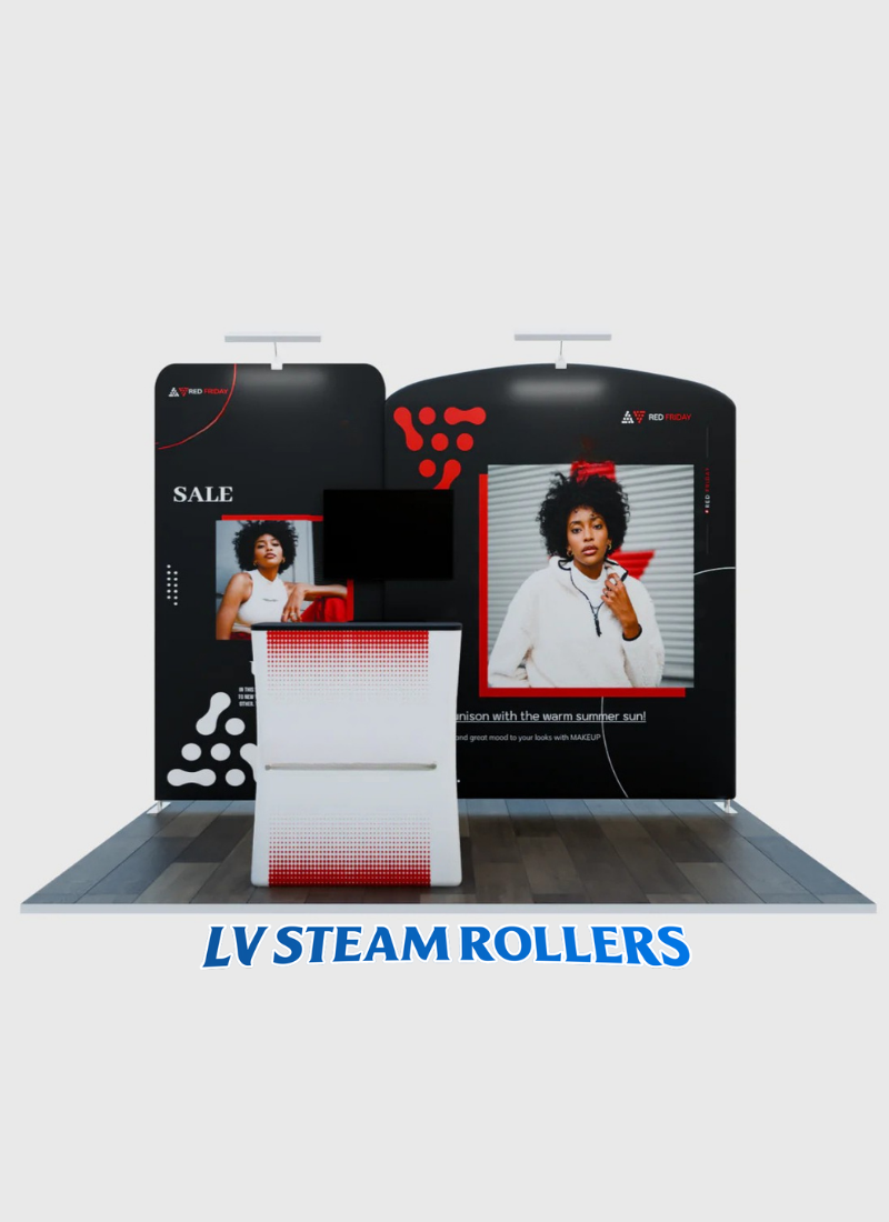 Portable Exhibit Display 10ft - Model 2