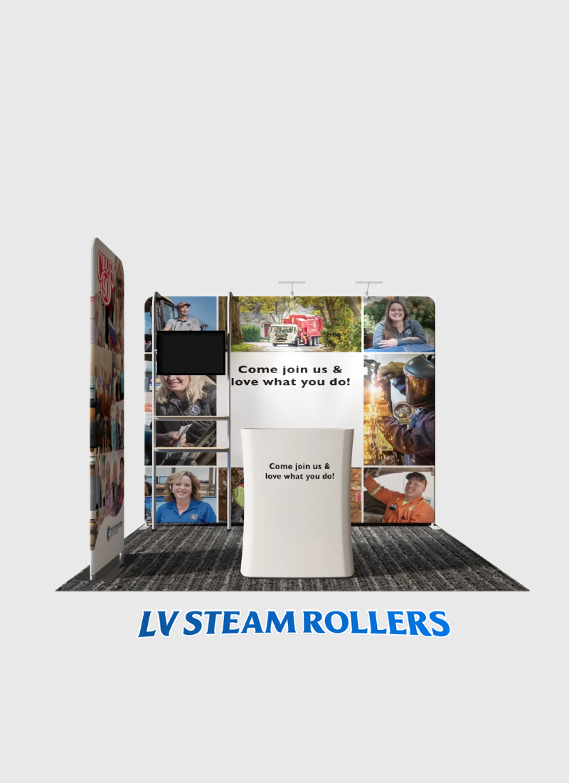 Portable Exhibit Display 10ft - Model 22