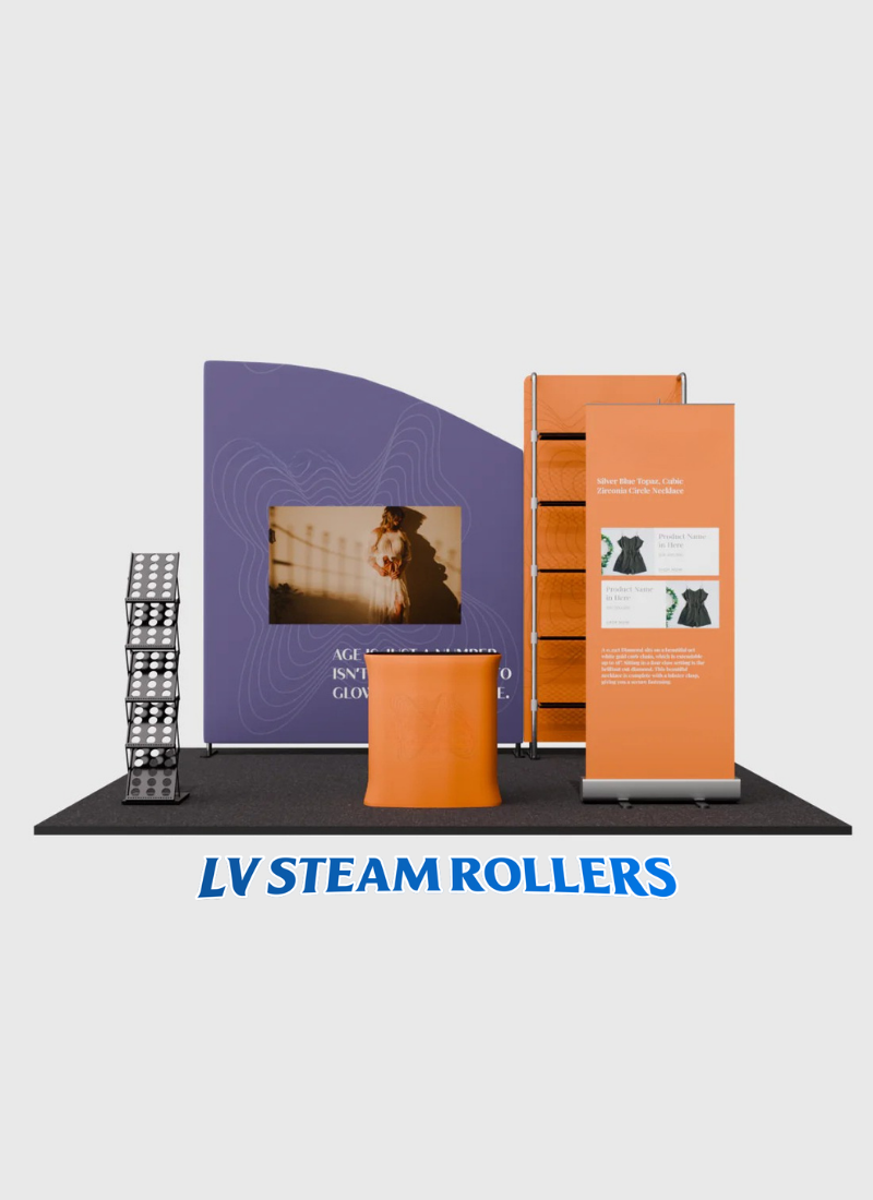 Portable Exhibit Display 10ft - Model 18